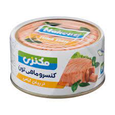 مکنزی تن ماهی ساده180گرم