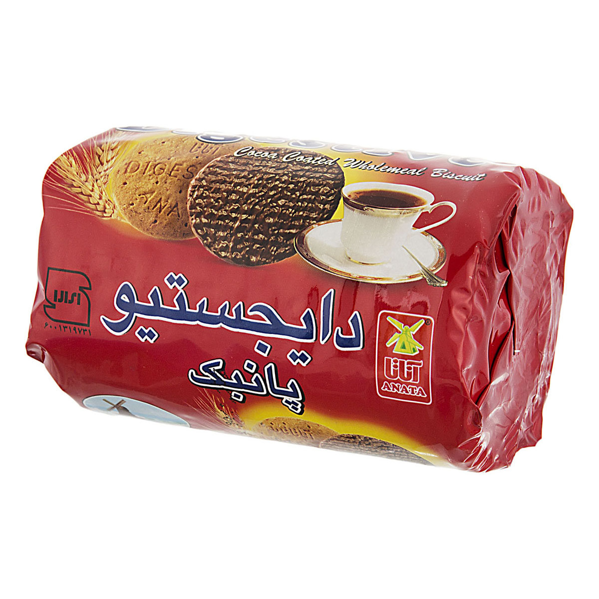 آناتا دایجستیو شکلاتی پانبک 220گرم