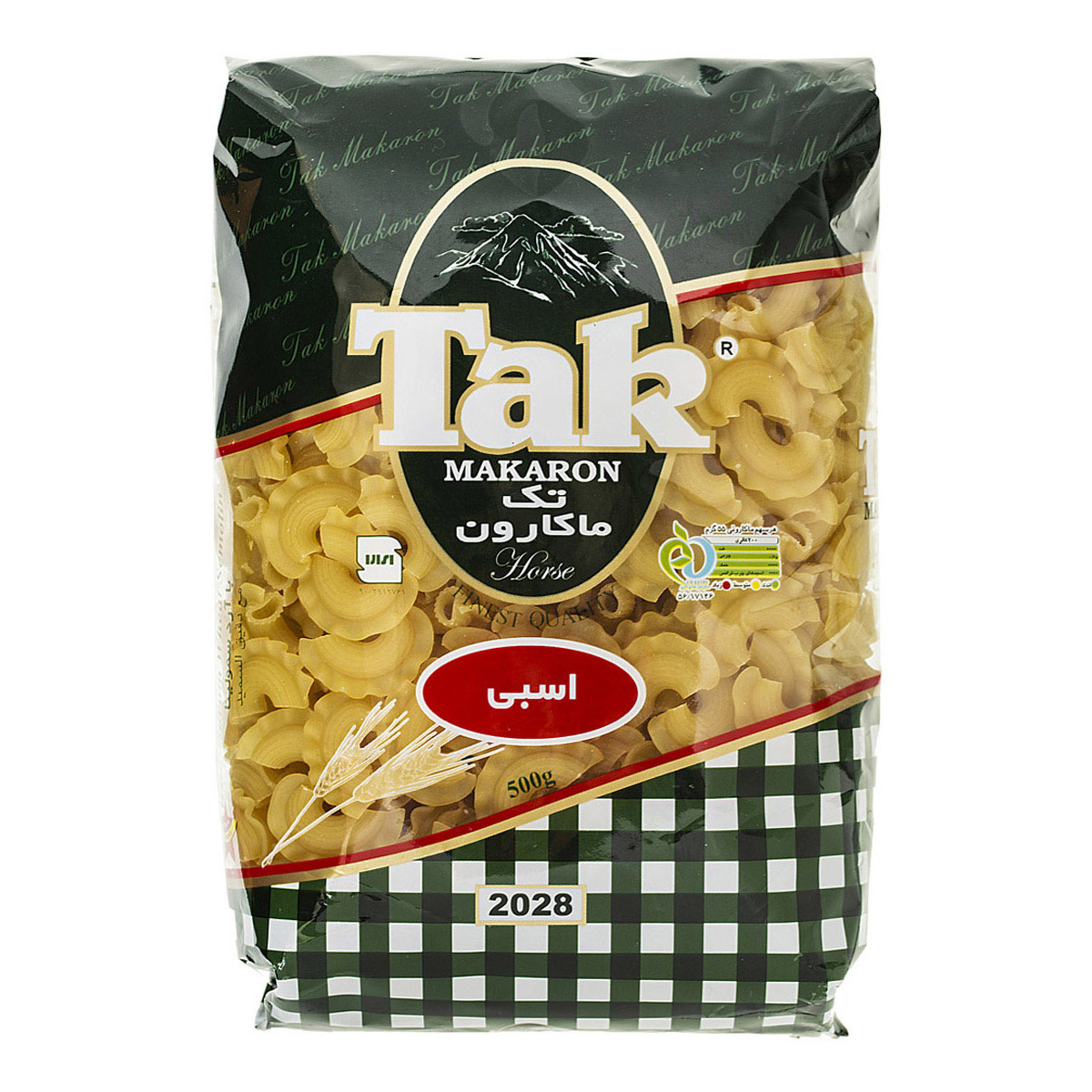 تک ماکارون اسبی 500گ