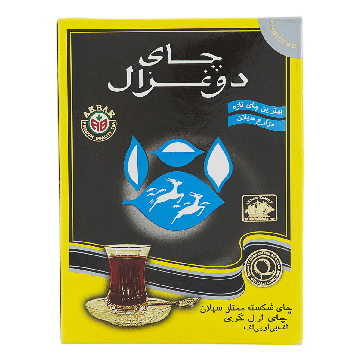 دوغزال چای معطرارل گری 250گ