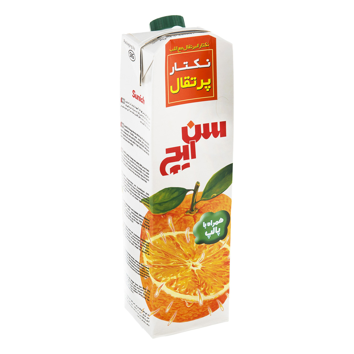 سن ایچ نکتار پرتقال پالپ دار 1ل
