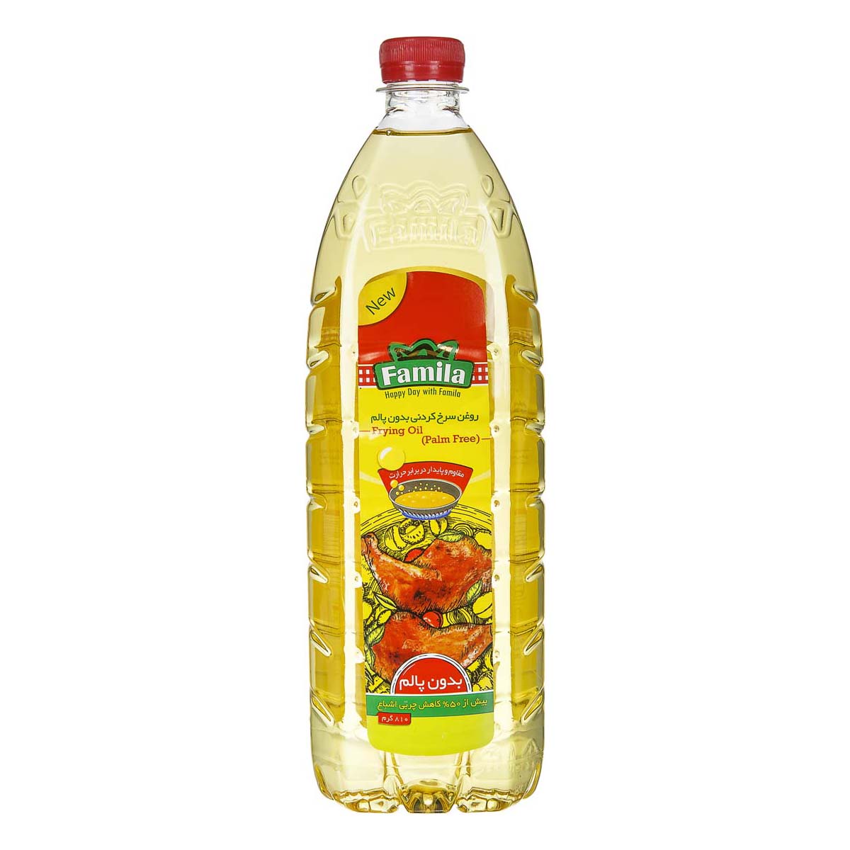 فامیلا روغن سرخ کردنی بدون پالم 810گ