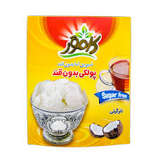 کامور پولکی بدون قند نارگیلی