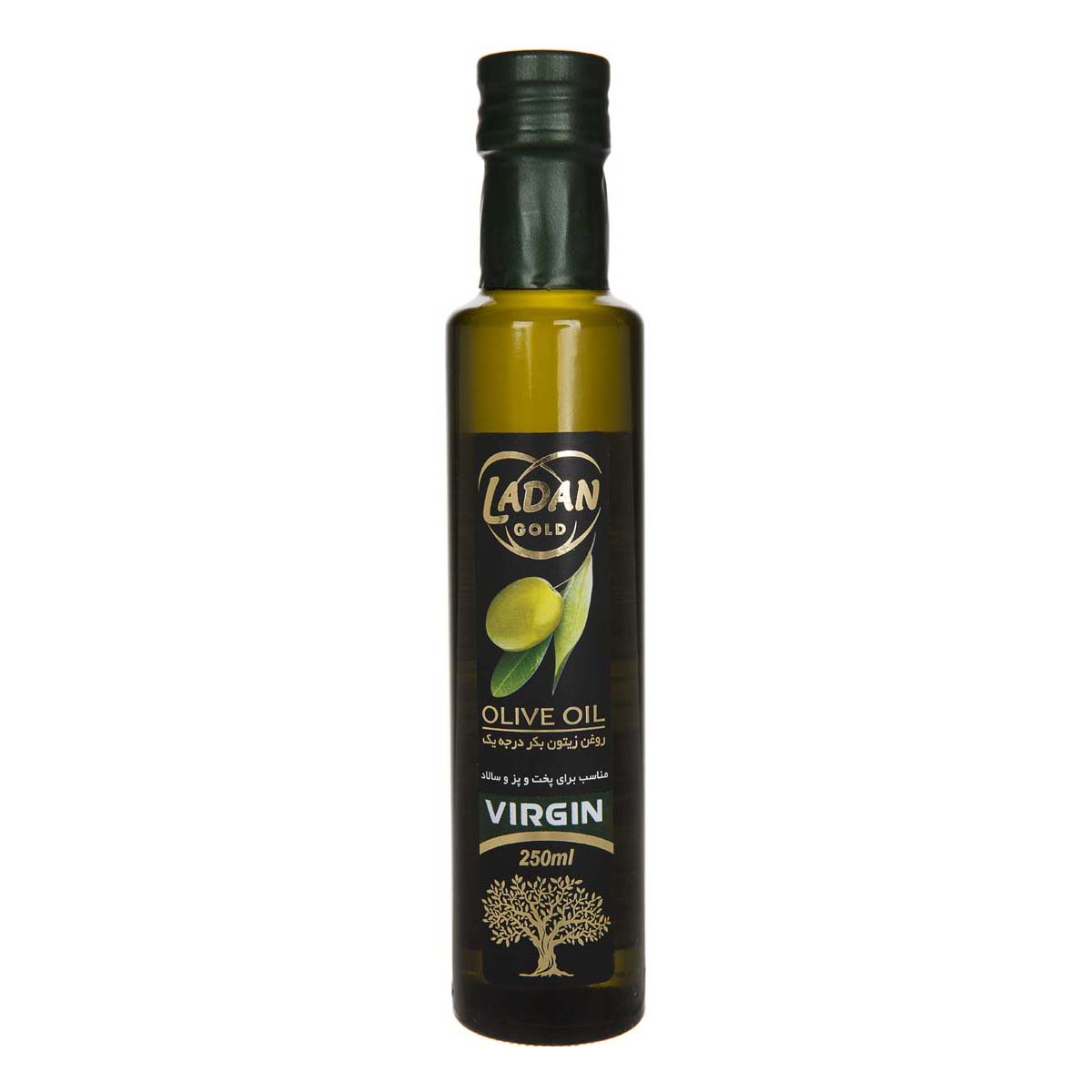 لادن طلایی روغن زیتون بکر 250م